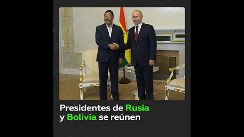 Vladímir Putin se reúne con Luis Arce