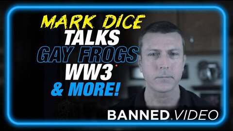 MARK DICE TALKS GAY FROGS, WW3 AND MORE IN RARE ALEX JONES INTERVIEW (9 NOV 2023)