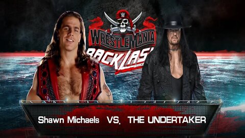 WWE 2k22 The Undertaker versus Shawn Michaels at WrestleMania 25