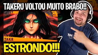 REACT TAKERU - Estrondo [Eren / Shingeki no Kyojin (Attack on Titan)] | Prod. 808 Ander