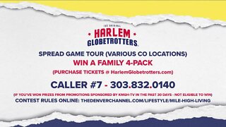 Win A Family 4-Pack! // Harlem Globetrotters