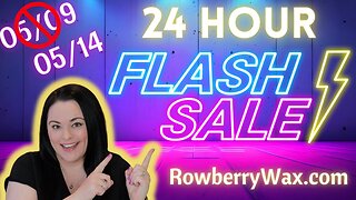 Flash Sale 2.0!! Tomorrow, May 14th