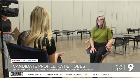 Arizona Secretary of State Katie Hobbs on her campaign for governor
