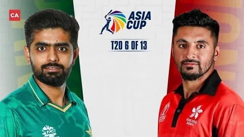 Pakistan VS Hong Kong Live Cricket Match I Asia Cup 2022 I