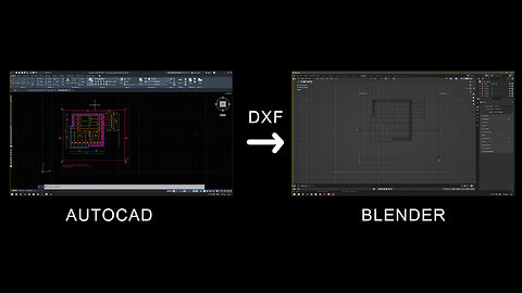 01. HOW TO IMPORT 2D CAD FILE INTO BLENDER