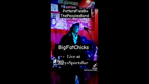 ✨️BigFatChicks✨️by PottersFieldBx ThePeoplesBand LIVE at Joey's in Portchester NY