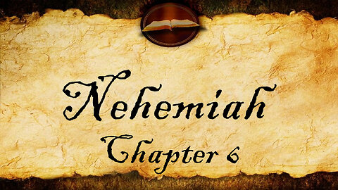 Nehemiah Chapter 6 | KJV Audio (With Text)