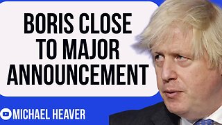 Boris Plans MAJOR Announcement To Stop Crisis