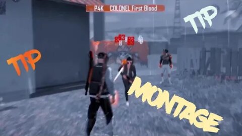 TIP TIP BARSA PANI MONTAGE || SONG BY @TSERIES || FREE FIRE MONTAGE