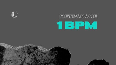 Online metronome 1 BPM