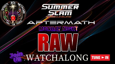 🟡Reacting Live To WWE Monday Night Raw & Summerslam Aftermath - Join US ON The Watch Along YEET!