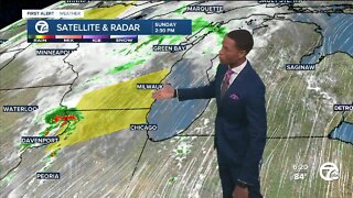 Tracking storm to start the week