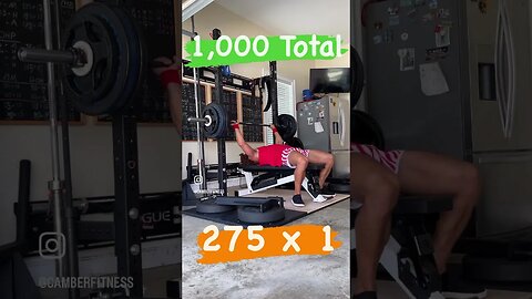 Finally got a 1,000 lbs Total channeling Richard Simmons!