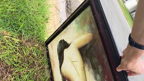 Finding Art on the side of the road