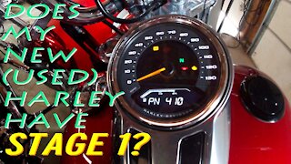 How to tell if your used Harley has Stage 1; also how to check and clear codes - Random Garage
