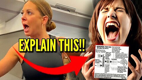 Woman Freaks Out On Plane Update - Horrifying Technology Found!