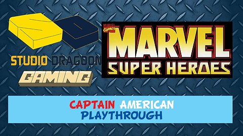 Marvel Super Heroes - Captain America playthrough