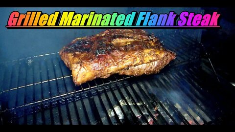 Our Favorite Grilled Marinated Flank Steak Nomad Outdoor Adventure & Travel Show Vlog#55