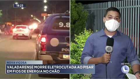 Nova Viçosa: valadarense morre eletrocutada ao pisar em fios de energia no chão