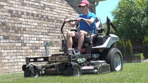 New Dixie Chopper Transforms Subdivision into a Neighborhood!