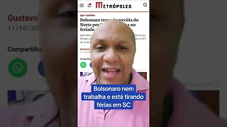 12/10 e dessa vez Bolsonaro trocou Aparecida por SC