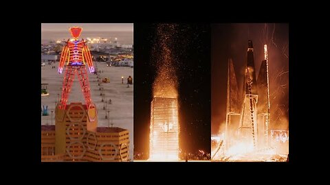 BURNING MAN 2023 PHOENIX RISING FROM ASHES RITUAL EXPOSED!