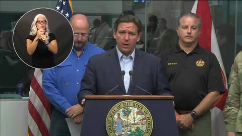 Press conference: Gov. Ron DeSantis discusses Hurricane Ian as it gets closer to the state