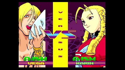 Street Fighter Alpha 3 (Sony PlayStation) - Vega vs. Karin