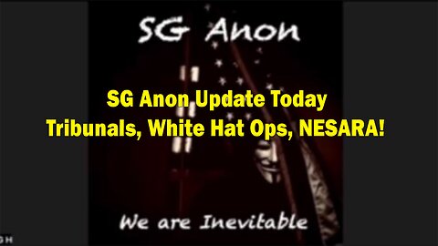 SG Anon Situation Update March 13, 2023: Tribunals, White Hat Ops, NESARA!