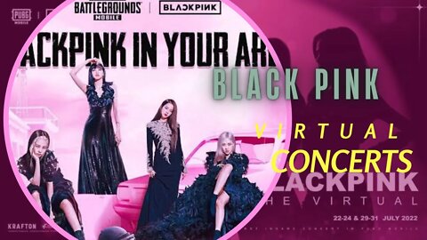 BLACK PINK VIRTUAL CONCERT|BGMI|BLACK PINK #bgmi #blackpink