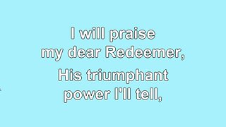 I will sing of my Redeemer V3