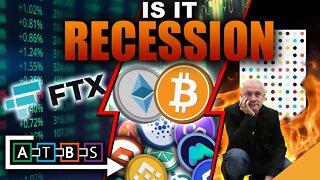 RECESSION OR NOT? + GDP TANKS WHILE BITCOIN RALLIES