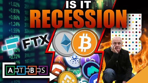 RECESSION OR NOT? + GDP TANKS WHILE BITCOIN RALLIES