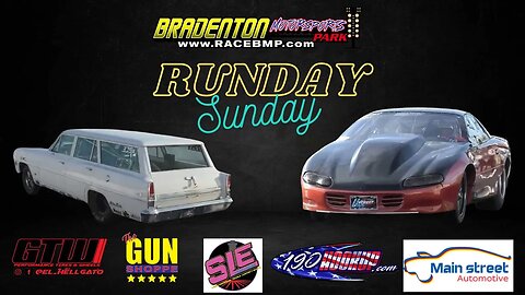 LIVE: Drag Racing - Runday Sunday Test n Tune @bradentonmotorsportspark2637 10.15.23