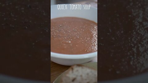 Speedy Tomato & Sweet Potato Soup! Healthier Than Chicken Soup?! 🍅🥔✨ #shorts