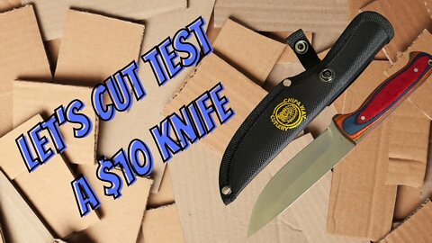 SHOCKING RESULTS ! |$10 KNIFE CUT TEST