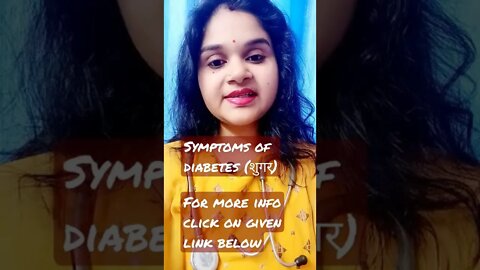 https://youtu.be/6mWPHpZ1y5g symptoms of diabetes #drminakshisingh #ytshorts #healthtips