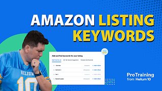 How to Import Keywords into Listing Builder | Listing Builder Pro Training