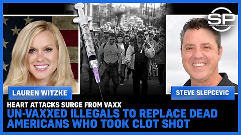 Heart Attacks SURGE From Vaxx; Un-Vaxxed Illegals To Replace Dead Americans Who Took Clot Shot