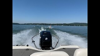 Skiing at Lake Guntersville