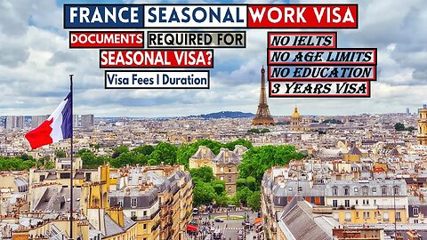 France Seasonal Work Visa 2023 no ielts no age limit no education #shorts #trending #viral #visa
