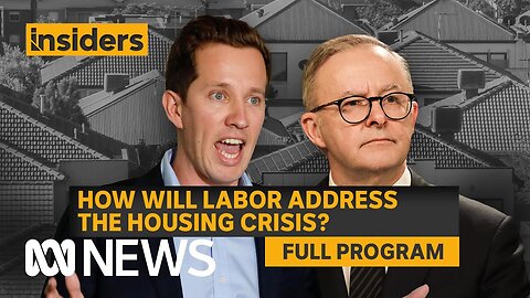 Today America - Full Housing Crisis Analysis with Nationals Leader David Littleproud | Insiders