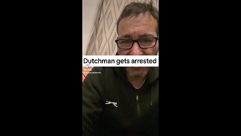 Gun man arrested on tv broadcast Dutch 🇳🇱