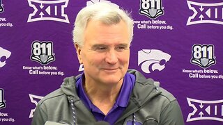 Kansas State Basketball | Barry Brown and Bruce Weber comment on Dean Wade's return