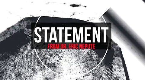 Dr. Eric Nepute Releases a Statement on the Government's 500 Billion Dollar Lawsuit Against Him