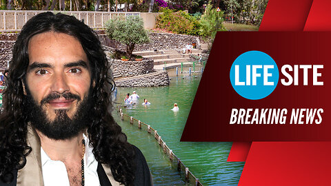 Russell Brand to be baptized Sunday – but he still has THIS question