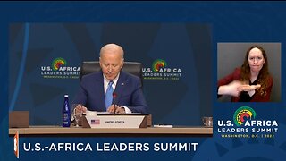 LIVE: President Biden Participating in Leaders Session on Partnering African Union's Agenda...