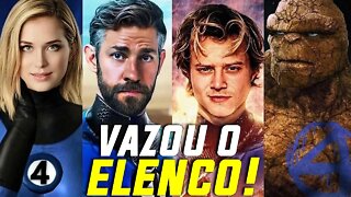 VAZOU! LISTA DIVULGA ATORES DO QUARTETO FANTÁSTICO NO UCM! QUEM SÃO ELES?!