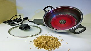 Homemade Grain Grinder Grinding Machine with Angle Grinder and Pot