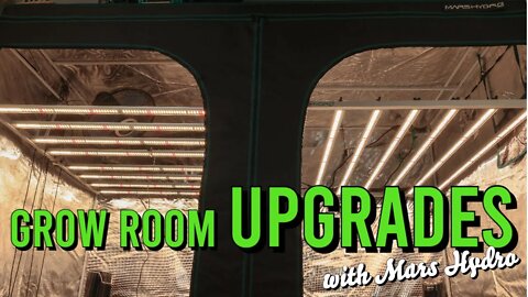 Grow Room Update with Mars Hydro